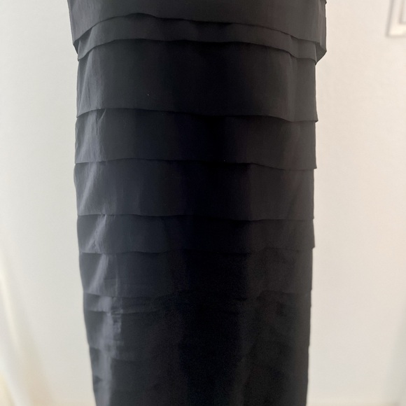Eileen Fisher silk Elegant Black Sleeveless Dress - Picture 2 of 5